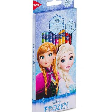 Imagem de Lápis De Cor Frozen 12 Cores - Tris