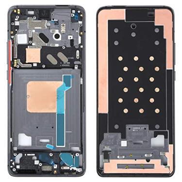 Imagem de HONGYAN Peças de substituição de telefone celular Placa de moldura de quadro LCD da casa frontal original para Xiaomi Redmi K30 Ultra M2006J10C Acessórios telefônicos
