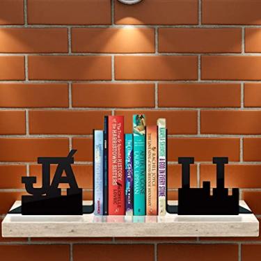 Imagem de Suporte Aparador De Livros Dvd Cd Já Li FBA