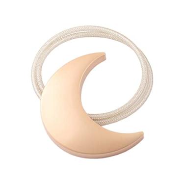 Imagem de Ímã de amarração de cortinas fivela de gravata íman clipe de retenção para casa dormitório dormitório fivelas de mosquito titular, ouro, 2 peças