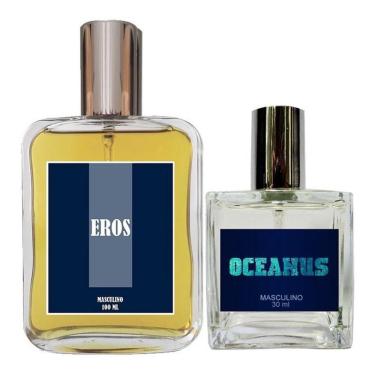 Imagem de Perfume Masculino Eros 100ml + Perfume 30ml Ed Limitada