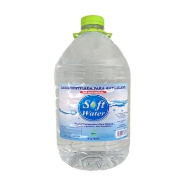 Imagem de Água Destilada Para Autoclave 5 Litros Soft Water