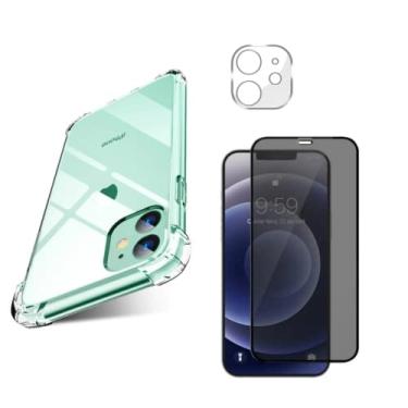 Imagem de Kit Capa Capinha Anti Impacto, Película Privacidade Anti Espionagem e Película de Câmera - (Hard Glass Store)