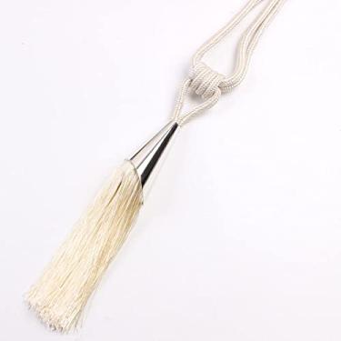 Imagem de Suportes de cortina Luxuoso e simples fivela de cortina de metal corda pendurada bola pendurada borla, T1,4 pcs