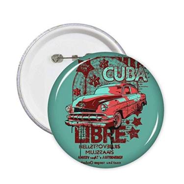 Imagem de Graffiti Street vermelho verde carro padrão pinos crachá botão emblema decoração acessório 5 peças