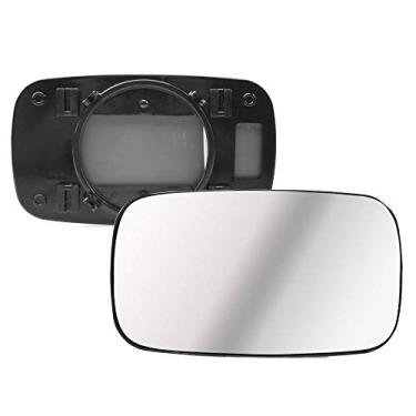 Imagem de Lente com Base do Espelho Retrovisor Fiat Palio Siena 1996 a 2000 Uno Fire 2001 em diante Lado Esquerdo