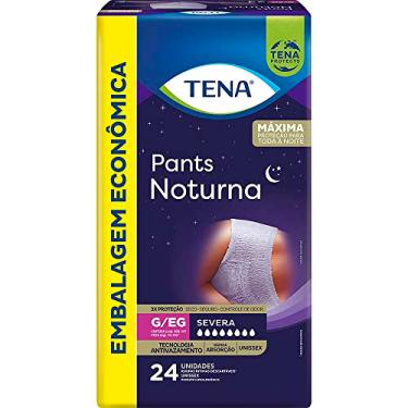 Imagem de Tena Pants Noturna, Roupa Íntima para Incontinência Urinária, G/EG - 24 unidades