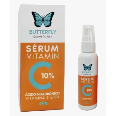 Imagem de Sérum Vitamin C 10% Ácido Hialurônico Vitamina E E B3 60ml - Butterfly
