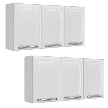 Imagem de Armario Aereo Itatiaia Luce Kit com 2 peças Ip3-105 Branco
