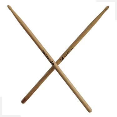 Imagem de Par De Baqueta Bateria 7A Madeira Hickory LA SPECIAL LA7AW