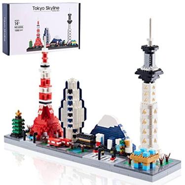 Imagem de COZYMASS Arquitetura Tokyo Skylines Building Blocks Colle