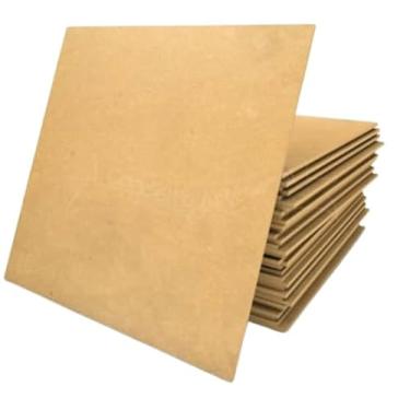 Imagem de Kit 3 Placa Chapa MDF Cru 3 mm 80x30 cm Quadro Artesanato