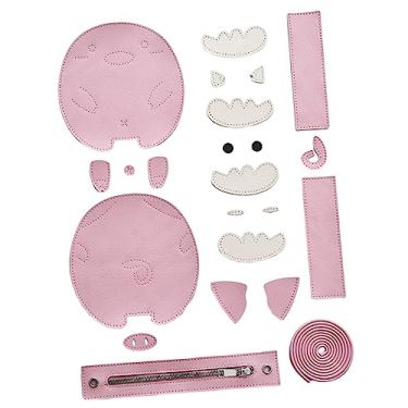 Imagem de STOBOK 1 Conjunto Piggy pack DIY kits de joias bolsa mensageiro para mulheres bolsa transversal acessórios para adolescentes saco de acessórios de bricolage material manual bolsas
