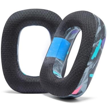 Imagem de WC Freeze A30 - Almofadas de gel de resfriamento para fones de ouvido Logitech Astro A30 da Wicked Cushions - Eleve o conforto e a durabilidade para sessões de jogos épicas | Preto dos anos 90