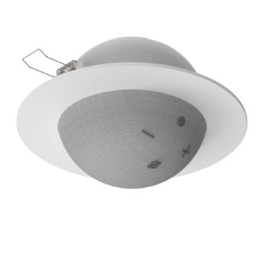 Imagem de Sculpy Suporte de Embutir no Teto Compatível com Alexa Echo Dot 4ª e 5ª Geração, Modelo Redondo