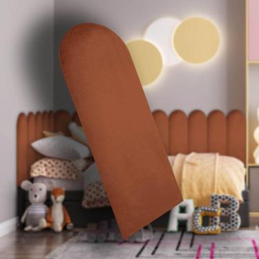 Imagem de KIT 19 Placas Cabeceira Nuvem Estofada Para Cama Box - Módulo 20 Cm x 60 Cm