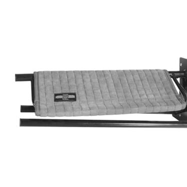 Imagem de Harrison Howard Suporte de parede Suporte de selim protetor de camurça adiciona proteção à parte inferior do selim evita entalhes de barra uso seguro de selim com suporte de sela, protetor de sela