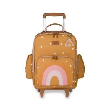 Imagem de Mochila de Rodinhas MasterBag Arco-Íris Boho Mostarda-Feminino