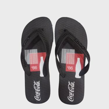 Imagem de Sandalia coca-cola waterford preto/preto CC4346