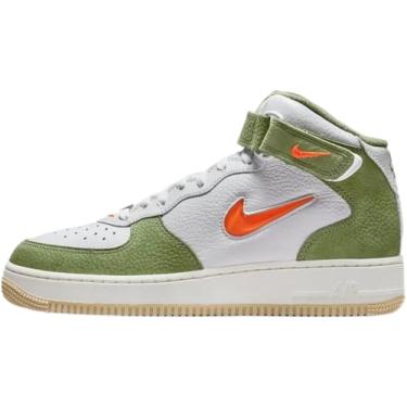 Imagem de Nike Mens Air Force 1 Mid QS DQ3505 100 Jewel Oil Green - Size 10