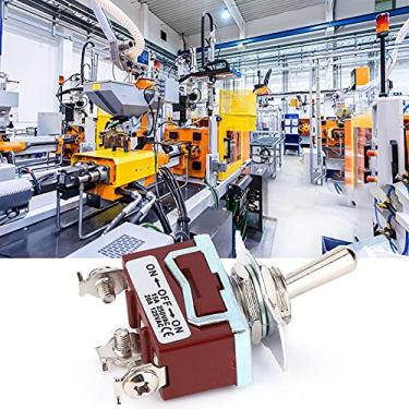 Imagem de Interruptor de Alternância, Interruptor à Prova D'água ONOFFON Com Alça de Metal, 15A 250VAC 20A 125VAC, Longa Vida para Geradores, Controle Industrial, Máquinas de Alimentos