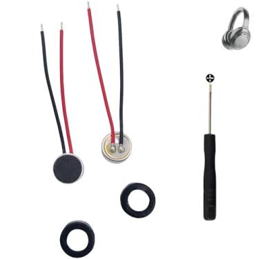 Imagem de Funayama Fone de ouvido de substituição de microfone com cancelamento de ruído para Sony WH-1000XM4, XM3, WHCH710, WH-CH720N, WH-XB910N, WH-CH520 reparo de microfone, 2 unidades