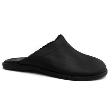 Imagem de Chinelo Italianinho De Couro 10730130 Preto