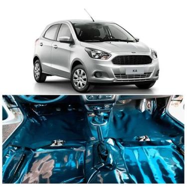 Imagem de Capa Proteção Assoalho Vinil grafite Novo Ford Ka 2014/2020 - MANOS TA