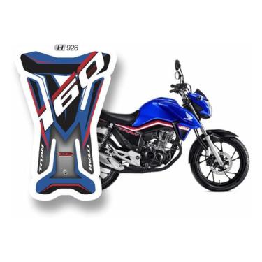 Imagem de Adesivo Resinado Cg160 Titan Protetor De Tanque H926 - Resitank