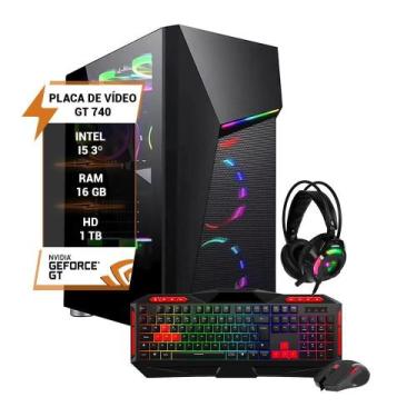 Imagem de Pc Gamer Chrono I5 3470 Memória 16Gb Hd1Tb Gt740 - Wjinfo