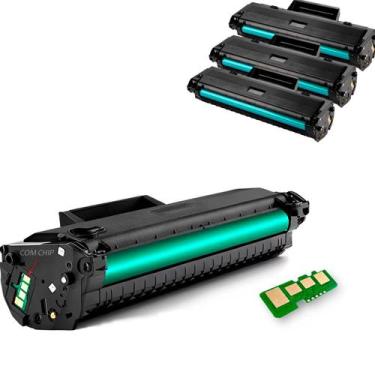 Imagem de Kit 3 Toner Compatível W1105 105A  M107A M107W M135A M135W Com Chip - 