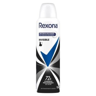 Imagem de Desodorante Antitranspirante Aerosol Feminino Rexona Invisible 72 hora