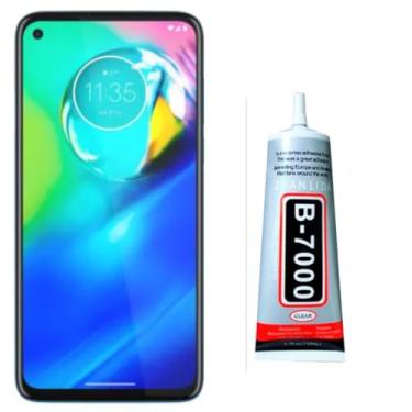 Imagem de Tela Frontal Display Lcd Para Moto G8 Power Cola 110ml