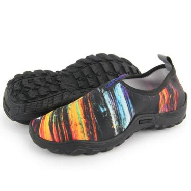 Imagem de Sapatilha Náutica Neoprene Tênis Aquático Bono Praia Trilha Cachoeira 