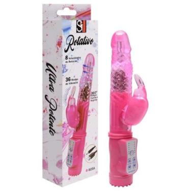 Imagem de Vibrador Rotativo 36 Vibrações Recarregável Sexy Import, Roxo