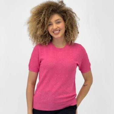 Imagem de Blusa Facinelli Manga Curta Modal Feminina-Feminino