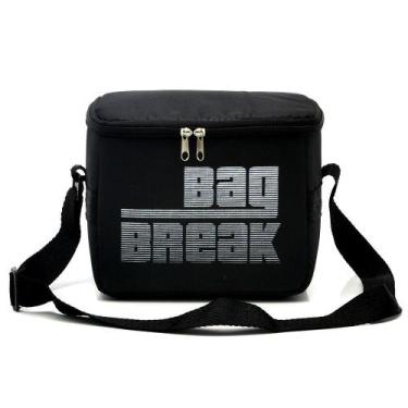Imagem de Bolsa Lancheira Térmica Fitness  Mid Sk Preto - BAG BREAK