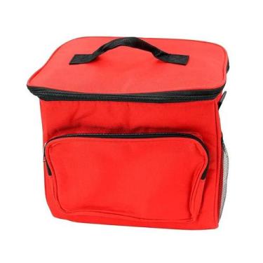 Imagem de Bolsa Térmica 10 Litros Para Academia Fitness, Cinza