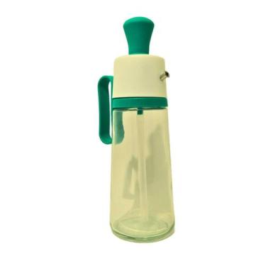 Imagem de Dispenser 2Em1 Azeite Óleo Vidro Silicone 550ml Galheteiro - Clink, Ve