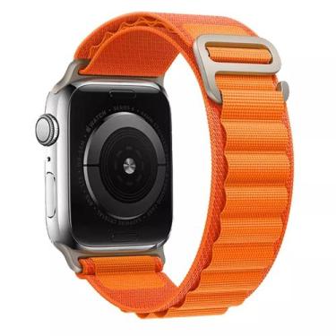Imagem de Pulseira para Relógio Watch Ultra 49mm Alpina Loop - Fam , Laranja