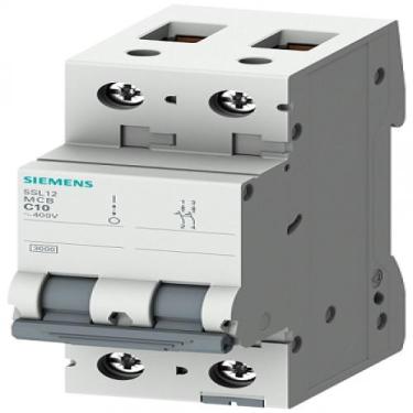 Imagem de Disjuntor Din Bifasico Curva -C 50A 5SL1250-7MB - Siemens, Cinza