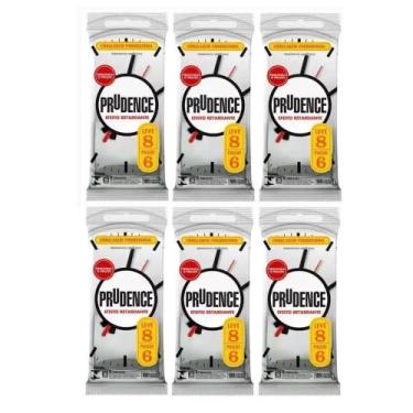 Imagem de 48 Preservativo Lubrificado Efeito Retardante - Prudence