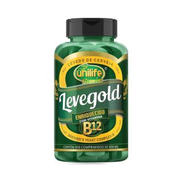 Imagem de Levegold - Levedo de Cerveja com Vitamina B12 450 comprimidos - Unilif