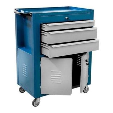 Imagem de Carrinho De Ferramentas 3 Gaveta C-06 Fercar Azul