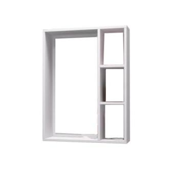 Imagem de nicho banheiro sem espelho branco Hub18