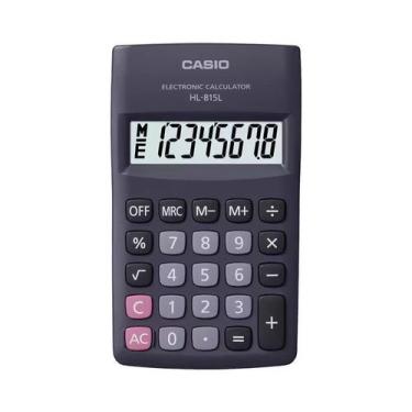 Imagem de Calculadora De Bolso 8 Dígitos Preta  Hl - 815l - Bk - CASIO