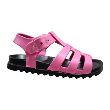 Imagem de Sandália Babuche Menina Inf. Criança Bebê Ind. De 1 a 2 Anos - VZT, Pi