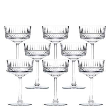 Imagem de Taça para Champanhe Coupe Elysia 260ml 8 Unidades - Pasabahçe, Transpa