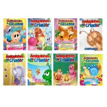 Imagem de Kit Com 8 Livros Infantil Coleção Amiguinhos Do Criador - EDITORA