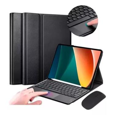 Imagem de Kit Capa Para Teclado Touchpad + Mouse Para Galaxy Tab A9+ Plus 11' Po